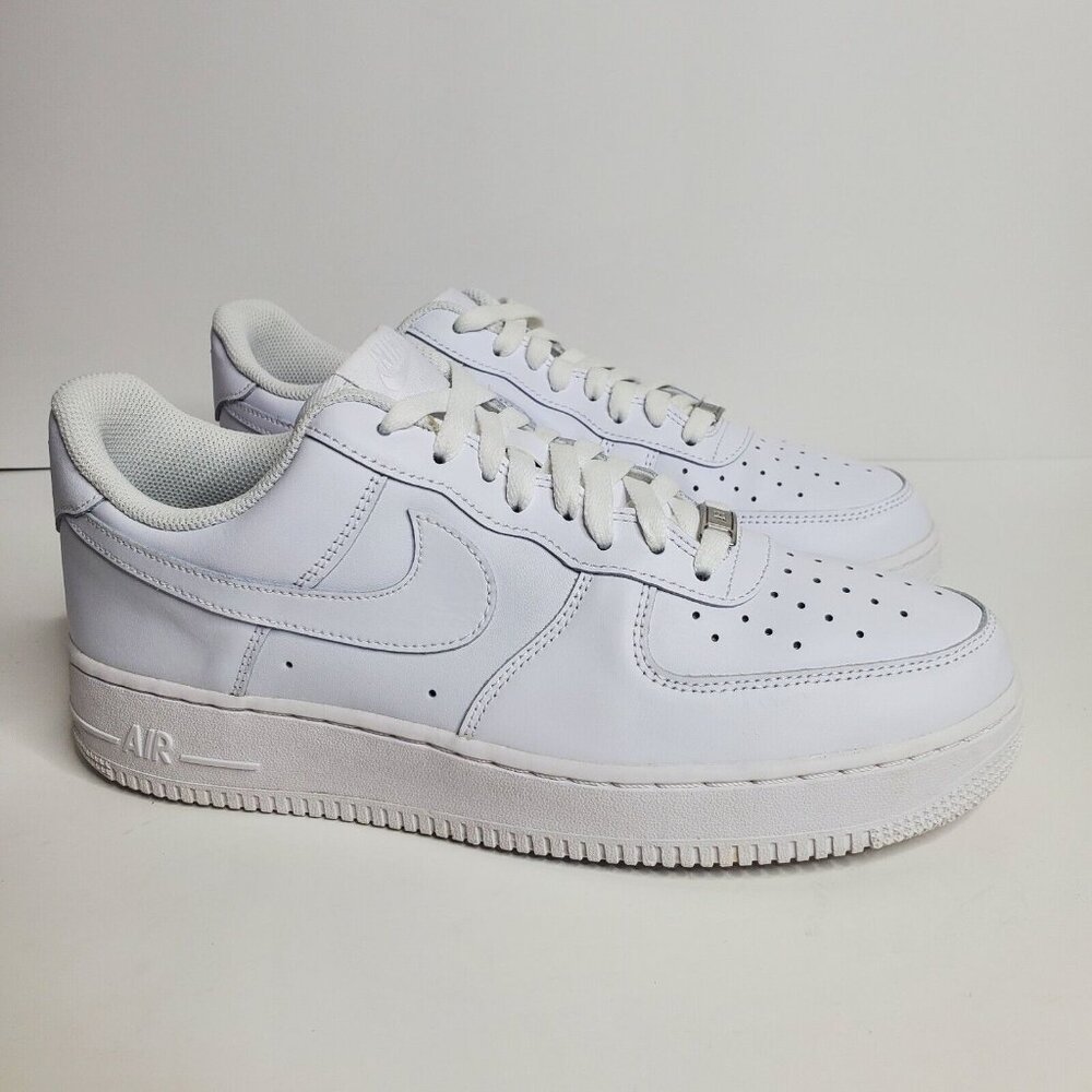 Nike Air Force 1 '07 Mens Size 10 Low Top Casual Shoes White CW2288-111